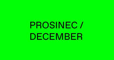 Prosinec december